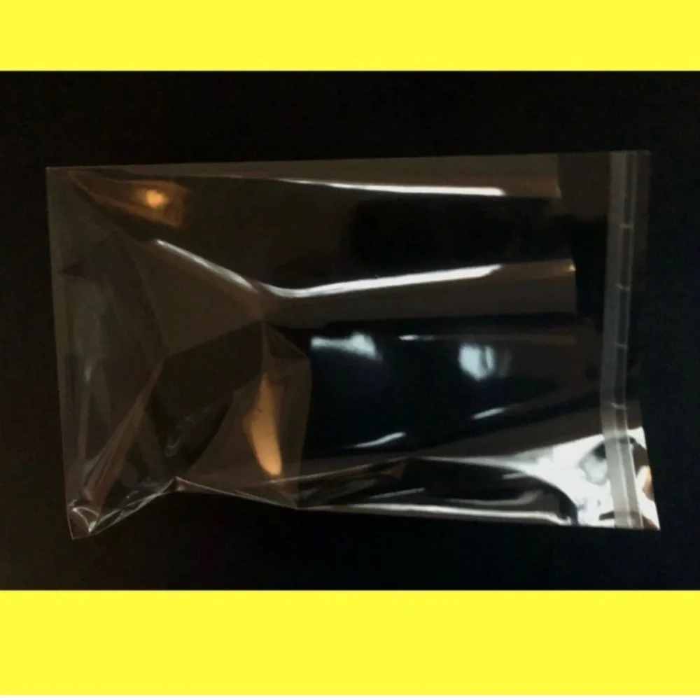 Ex-Large 25ct Clear Self Seal Cello Bags W/ Free Stickers 📕🆕📕